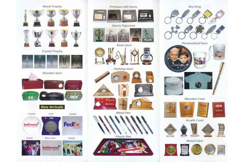 Mehram Creations, the heaven of Branded Promotional Gift Products, Professional Gift Items, Corporate Gift Items, Trophies, Crests, and Customized Personal Gifts