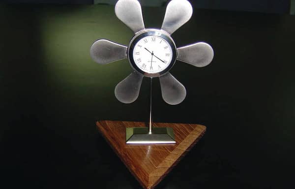 Brass Propeller Clock