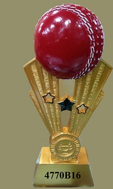 Ball Figure Cricket Trophy